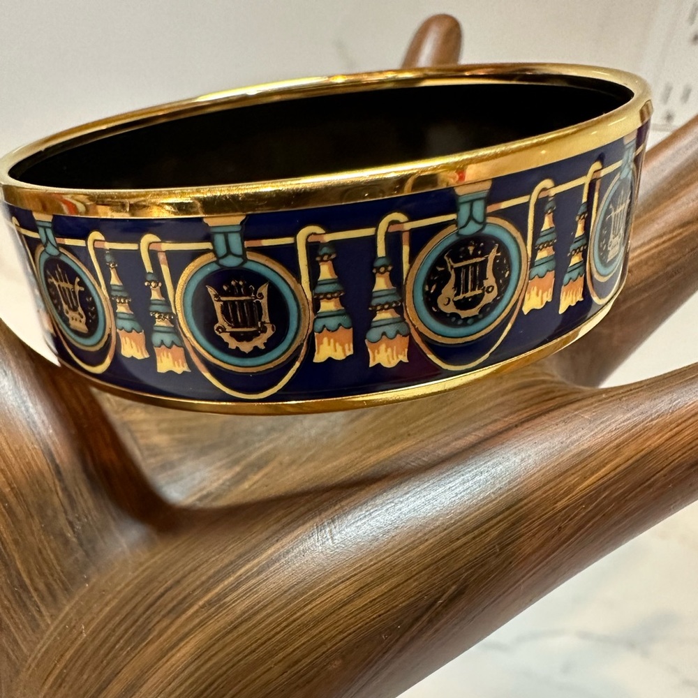 Hermes Enamel Bangle
